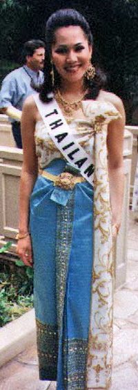 รวมภาพชุดประจำชาติไทยบนเวทีนางงามจักรวาล (Thai national costume in the Miss Universe Contest)