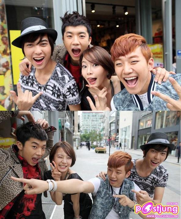 PIC มะตูม&ยูมินจี สองเด็กไทยที่ถ่ายโฆษณากับ2PM
