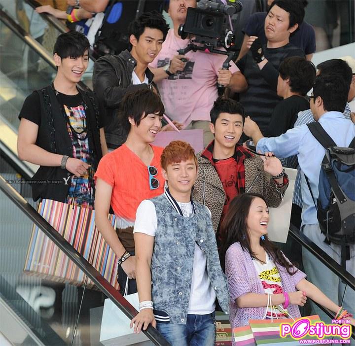 PIC มะตูม&ยูมินจี สองเด็กไทยที่ถ่ายโฆษณากับ2PM