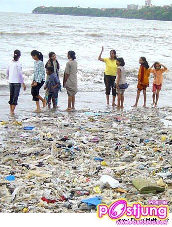 อันดับ 1. ชายหาด "Chowpatty" เมืองมุมไบ