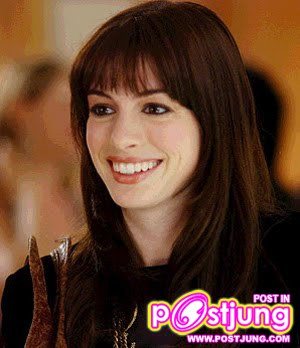 Anne Hathawayผมทรงดูแอ๊บน่ารักๆ