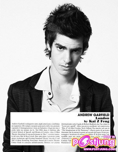 มารู้จักกับพระเอกสไปเดอร์แมน 4 แอนดรูว์ การ์ฟิลด์ (Andrew Garfield)