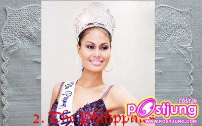 TOP 5  &ldquo; People&rsquo;s Choice Award &rdquo; Miss Universe 2010 ล่าสุดวันที่ 29/07/2553