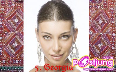 TOP 5  &ldquo; People&rsquo;s Choice Award &rdquo; Miss Universe 2010 ล่าสุดวันที่ 29/07/2553