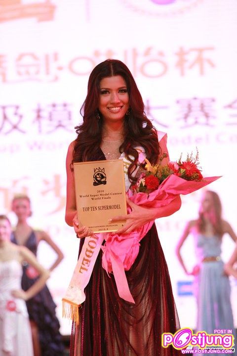 นันทวัน วรรณจุฑา (นัน) อันดับ 3 The 20th World Super Model Contest 2010 ที่ประเทศจีน