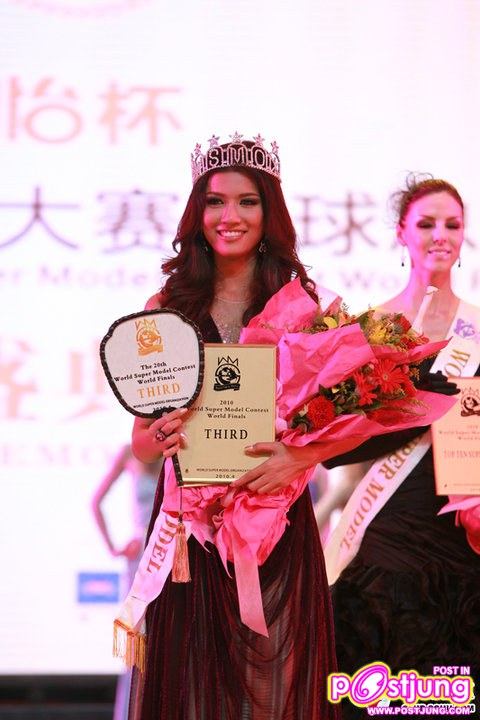 นันทวัน วรรณจุฑา (นัน) อันดับ 3 The 20th World Super Model Contest 2010 ที่ประเทศจีน