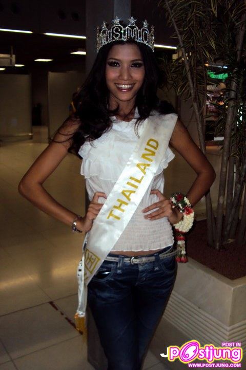 นันทวัน วรรณจุฑา (นัน) อันดับ 3 The 20th World Super Model Contest 2010 ที่ประเทศจีน