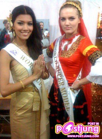 นันทวัน วรรณจุฑา (นัน) อันดับ 3 The 20th World Super Model Contest 2010 ที่ประเทศจีน