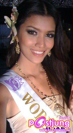 นันทวัน วรรณจุฑา (นัน) อันดับ 3 The 20th World Super Model Contest 2010 ที่ประเทศจีน