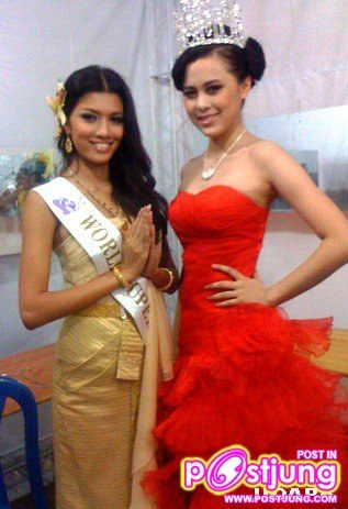 นันทวัน วรรณจุฑา (นัน) อันดับ 3 The 20th World Super Model Contest 2010 ที่ประเทศจีน