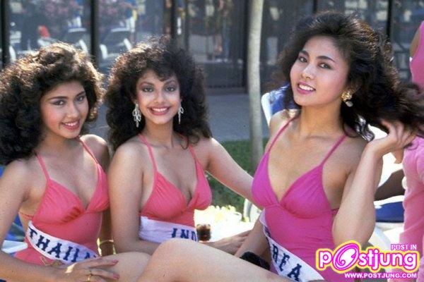 รวมชุดว่ายน้ำของนางงามไทยบนเวที Miss Universe (อดีต-ปัจจุบัน)