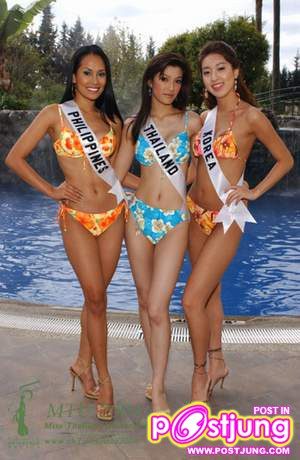 รวมชุดว่ายน้ำของนางงามไทยบนเวที Miss Universe (อดีต-ปัจจุบัน)