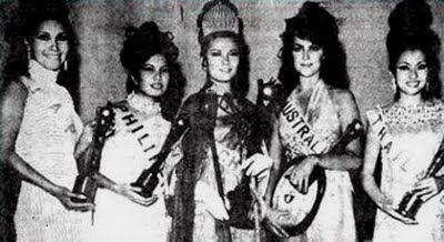 miss asia pacific 1968 (คนไทยได้ที่ 4)