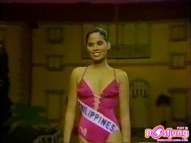 MISS PHILIPPINES UNIVERSE 1984 ผู้ที่ดับฝันตัวแทนสาวไทยคุณสาวิณี บนเวทีมิสยูนริเวิร์ส 1984