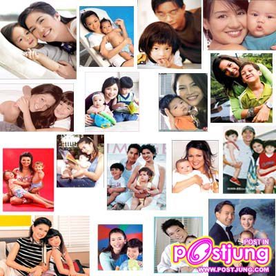 รวมรูปภาพน่ารัก ของลูกดาราเมืองไทย (เลยวันแม่มา 1 วันเพิ่งนึกได้)