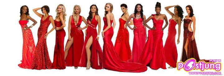 ผู้เข้าประกวด Miss Universe 2010 ในชุดราตรี (แยกประเภทของสี) คุณคิดว่าสีไหนเด่นใส่แล้วจะได้ตำแหน่ง