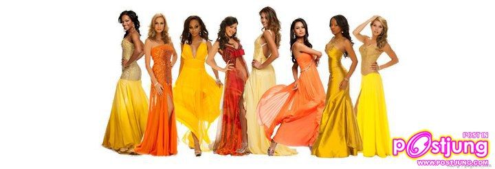 ผู้เข้าประกวด Miss Universe 2010 ในชุดราตรี (แยกประเภทของสี) คุณคิดว่าสีไหนเด่นใส่แล้วจะได้ตำแหน่ง