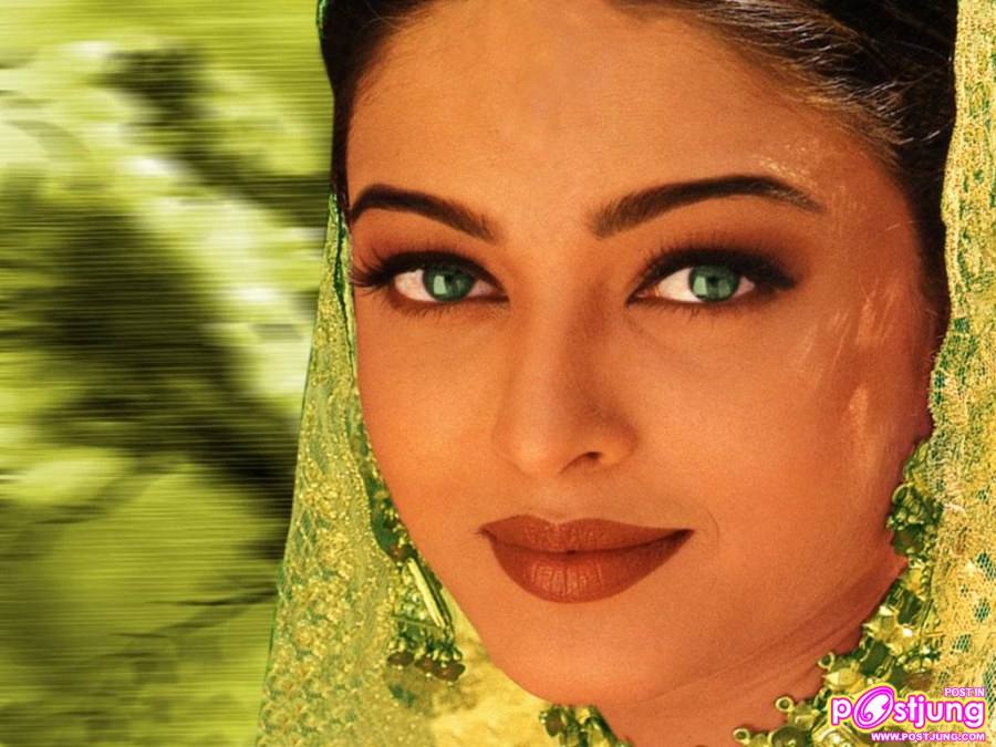 นางงามจากอินเดียที่มีความสวยอยู่ตลอดกาลเธอคือ " Aishwarya Rai "