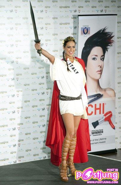 National Costume เริ่มแต่งตัวกันแล้ว (ต่อภาค 2 เริ่มที่นางงามฟิลิปปินส์ ประเทศดูที่สายสะพายนะ)