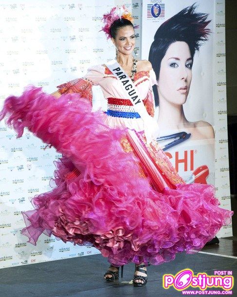 National Costume เริ่มแต่งตัวกันแล้ว (ต่อภาค 2 เริ่มที่นางงามฟิลิปปินส์ ประเทศดูที่สายสะพายนะ)