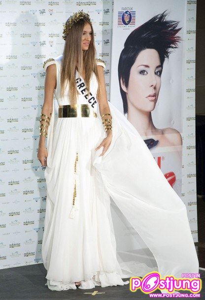 National Costume เริ่มแต่งตัวกันแล้ว (ต่อภาค 2 เริ่มที่นางงามฟิลิปปินส์ ประเทศดูที่สายสะพายนะ)