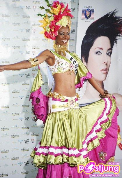 National Costume เริ่มแต่งตัวกันแล้ว (ต่อภาค 2 เริ่มที่นางงามฟิลิปปินส์ ประเทศดูที่สายสะพายนะ)