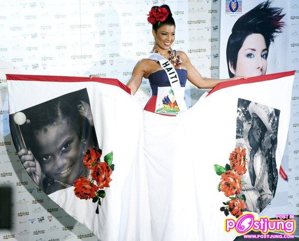 National Costume เริ่มแต่งตัวกันแล้ว (ต่อภาค 2 เริ่มที่นางงามฟิลิปปินส์ ประเทศดูที่สายสะพายนะ)