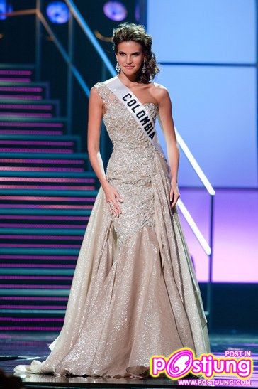 MU 2010 # Preliminary Competition - Evening Gown (เรียงตามตัวอักษรที่สายสะพาย)