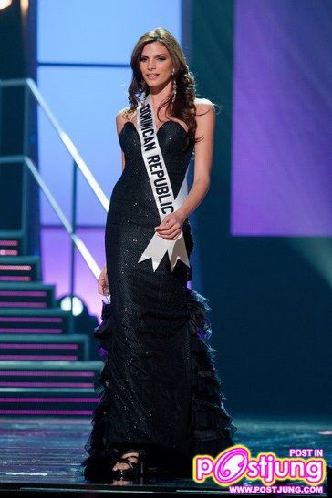 MU 2010 # Preliminary Competition - Evening Gown (เรียงตามตัวอักษรที่สายสะพาย)