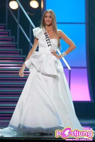 MU 2010 # Preliminary Competition - Evening Gown (เรียงตามตัวอักษรที่สายสะพาย)