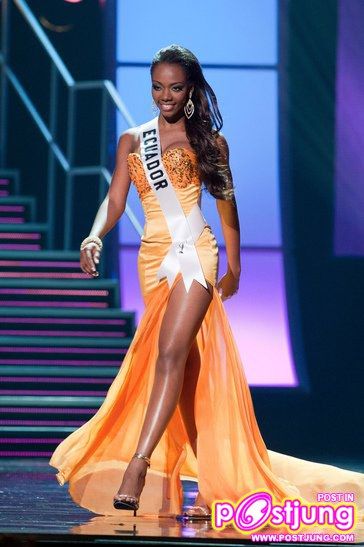 MU 2010 # Preliminary Competition - Evening Gown (เรียงตามตัวอักษรที่สายสะพาย)