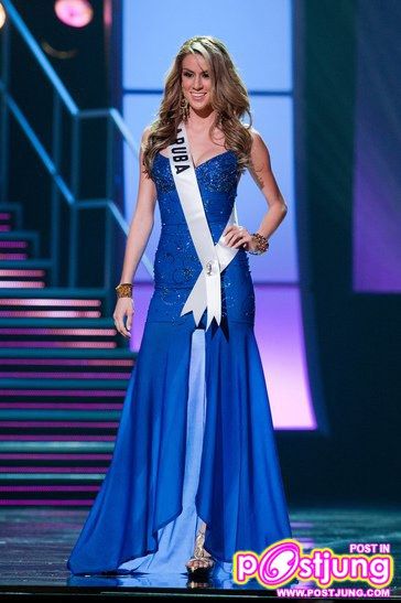 MU 2010 # Preliminary Competition - Evening Gown (เรียงตามตัวอักษรที่สายสะพาย)
