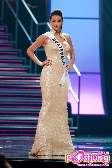 MU 2010 # Preliminary Competition - Evening Gown (เรียงตามตัวอักษรที่สายสะพาย)