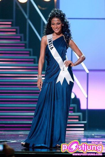 MU 2010 # Preliminary Competition - Evening Gown (เรียงตามตัวอักษรที่สายสะพาย)