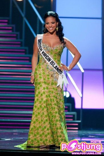 MU 2010 # Preliminary Competition - Evening Gown (เรียงตามตัวอักษรที่สายสะพาย)