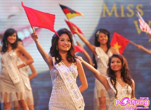 เวทีข้างประเทศ มิสเวียดนามเวิลด์ อลังการ มโหฬาร มหาศาล (อาจมีนางงามที่เด่นๆในอนาคตเป็นเวทีระดับโลก)