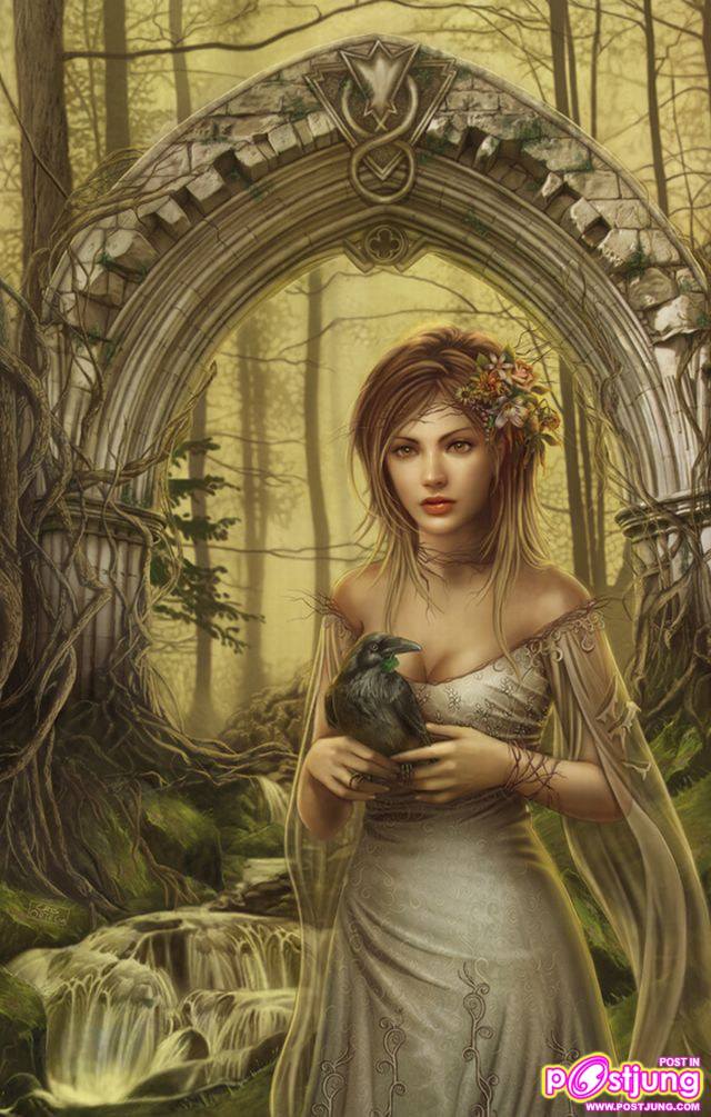 ความงามแบบสากล......สาวสวยในภาพวาด