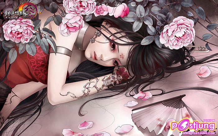 ความงามแบบเอเซีย......สาวสวยในภาพวาด