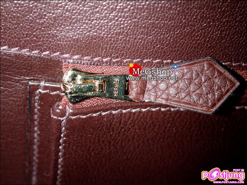 Hermes Birkin 35 หนัง Togo สีช๊อกโกแลต เข็มขัดทองราคา 330,000 บาท