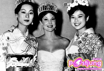 มาดู Miss Universe คนแรกของ Japan กัน Miss Universe 1959 Akiko Kojima
