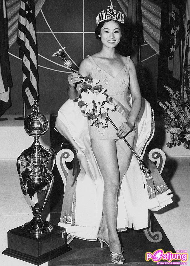 มาดู Miss Universe คนแรกของ Japan กัน Miss Universe 1959 Akiko Kojima