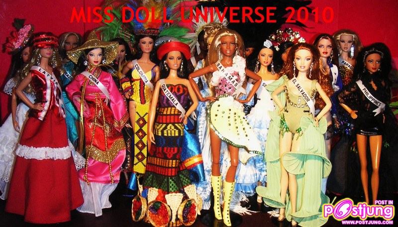National Costume And Premilinary Evenig Gown Miss Doll Universe 2010