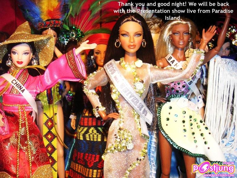 National Costume And Premilinary Evenig Gown Miss Doll Universe 2010