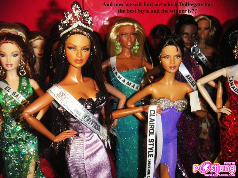 National Costume And Premilinary Evenig Gown Miss Doll Universe 2010