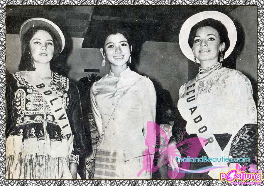 อาภัสรา หงสกุล "คุณปุ๊ก" นางสาวไทย ๒๕๐๗-Miss Universe 1965 นางงามจักรวาลคนแรกของประเทศไทย