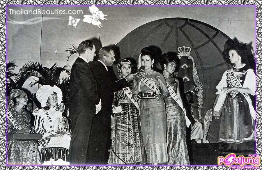 อาภัสรา หงสกุล "คุณปุ๊ก" นางสาวไทย ๒๕๐๗-Miss Universe 1965 นางงามจักรวาลคนแรกของประเทศไทย