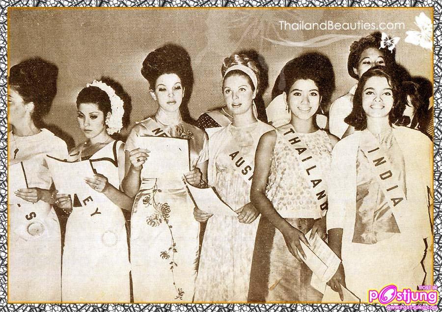 อาภัสรา หงสกุล "คุณปุ๊ก" นางสาวไทย ๒๕๐๗-Miss Universe 1965 นางงามจักรวาลคนแรกของประเทศไทย
