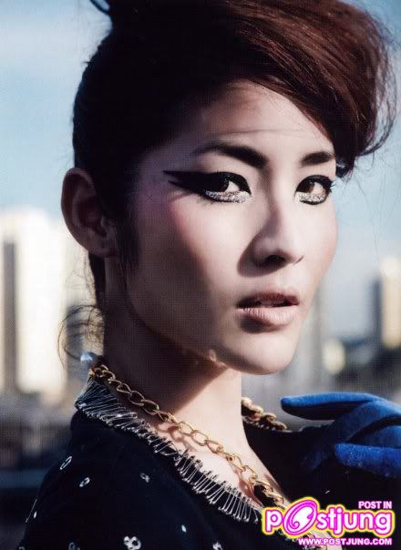 Miss Thailand Universe 2007 Farung Yuthithum Modeling in Hong Kong, China.