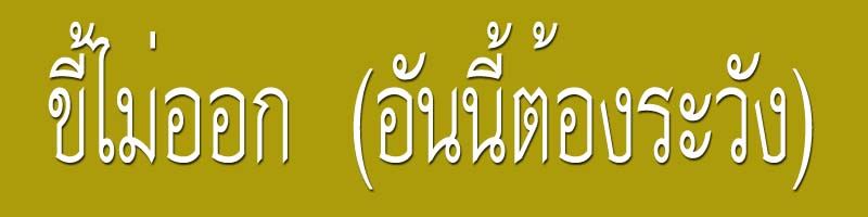 เรื่อง ขี้ ขี้ ที่ไม่ธรรมดา
