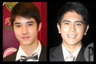 MARIO MAURER of THAILAND and GERALD ANDERSON of PHILIPPINES